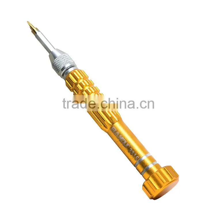 2016 BAKU 5 in 1 Multifunctional Trox Phillips Slotted Pentago Triangle Y Type Precision screwdriver BK-3315