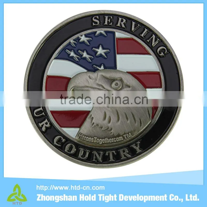 High Quality Cheap Custom metal trolley coin