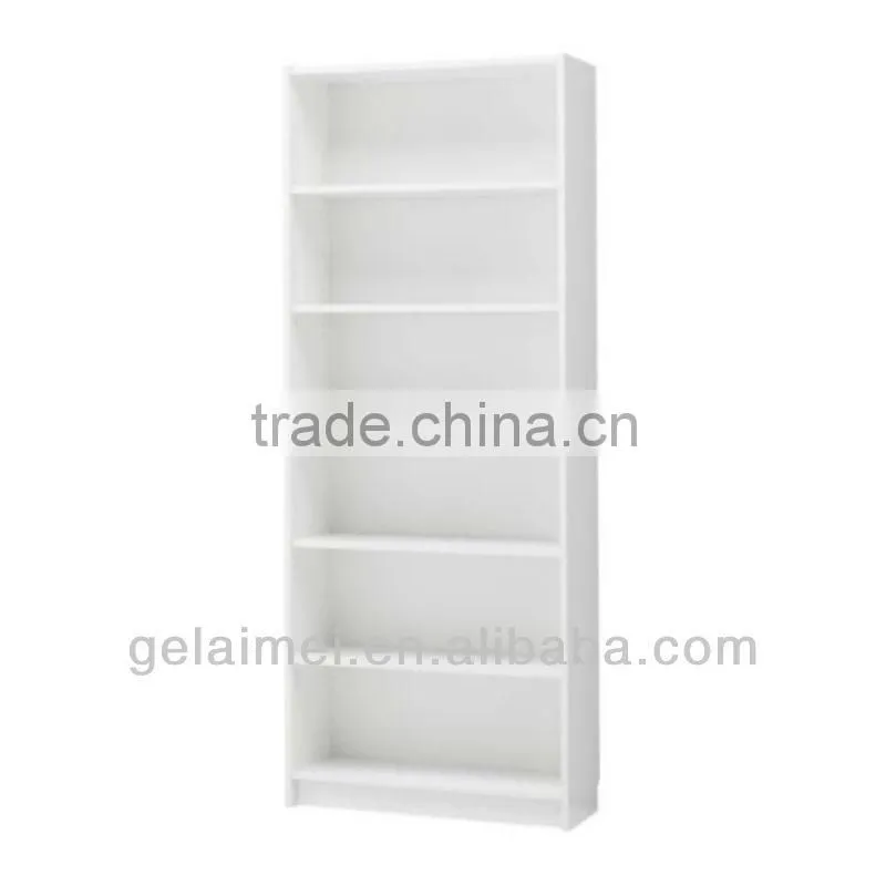 white colour wooden bookcase for hotel