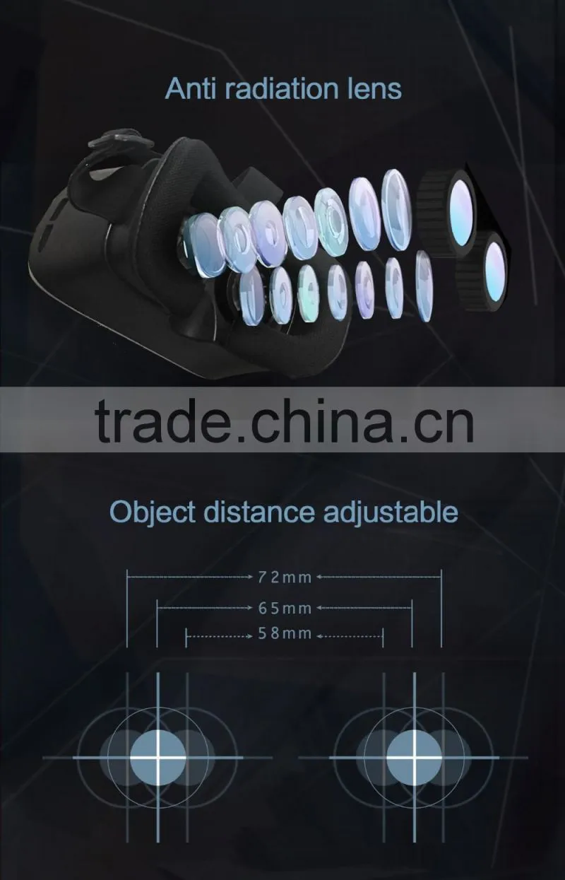 3D VR BOX Virtual Reality Glasses Goggles for smartphones VR glasses