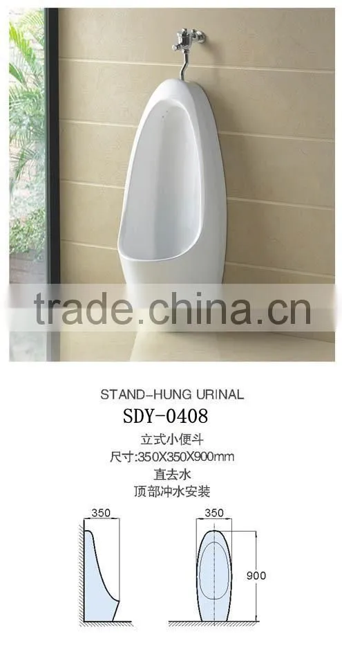 Whole sale ceramic standing urinal for men bathroom floor urinal price