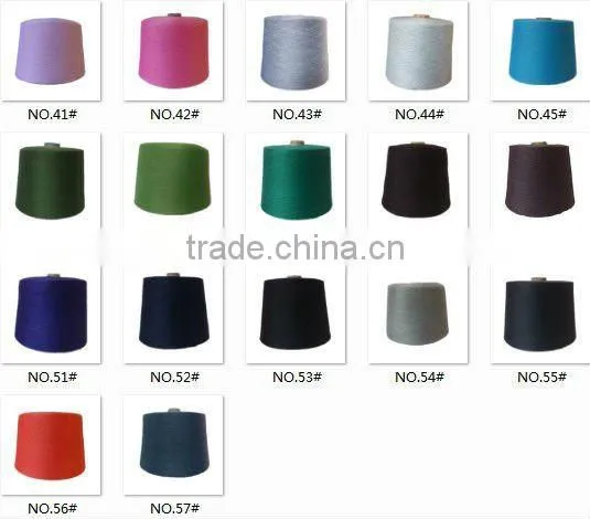 20/2 ring spun polyester yarn for knitting
