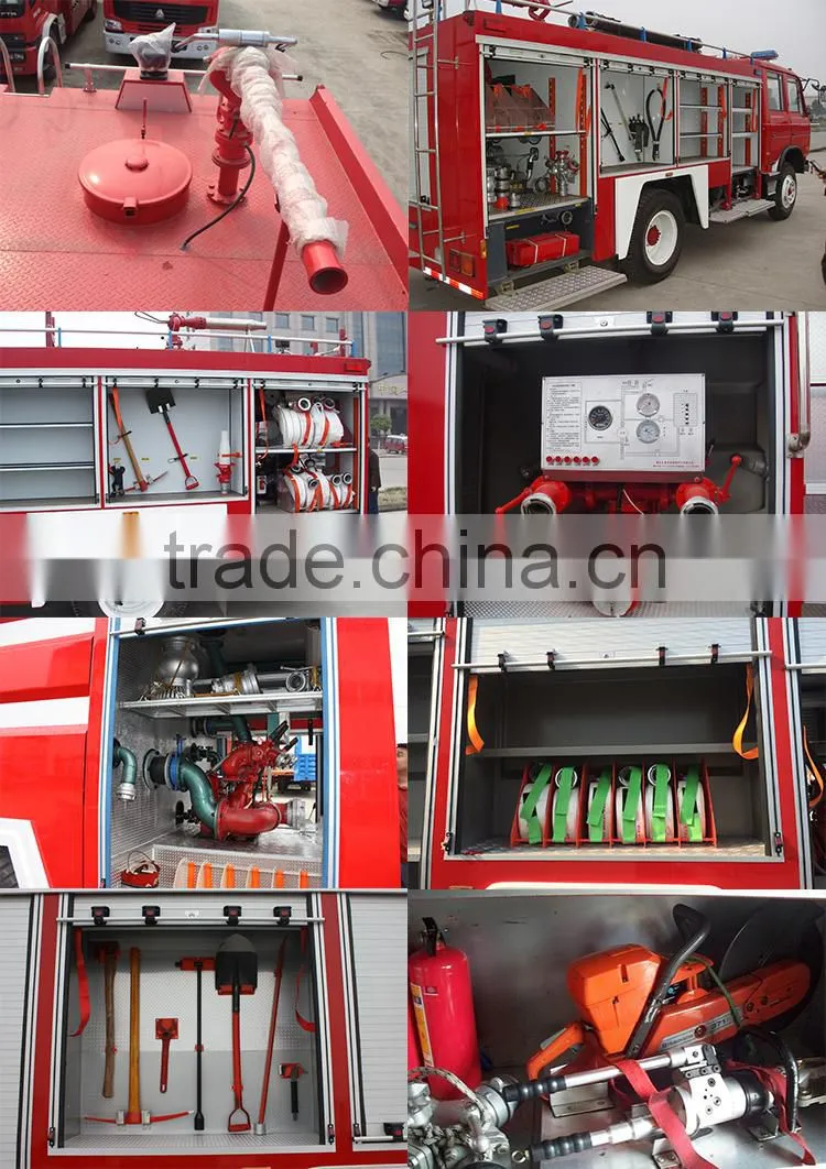 new design hot sale best quality 8000L dongfeng new fire sprinkler truck