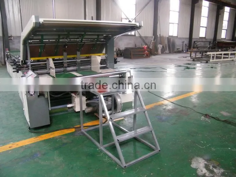 multifunctional standard Semi automatic Laminator Machine/corrugated cardboard making machine