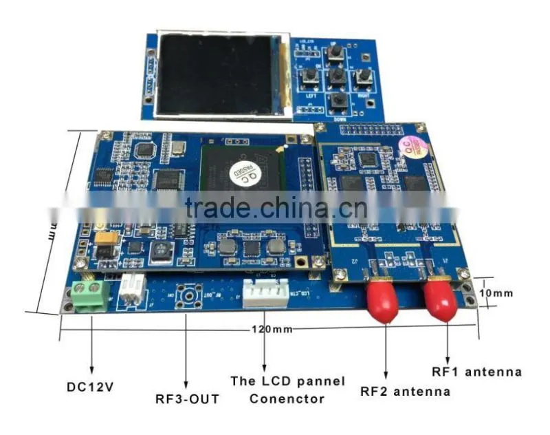 Wireless digital repeater COFDM HD Relay modem