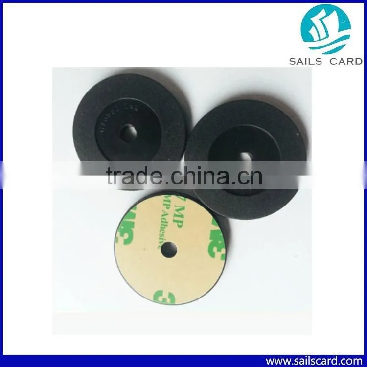13.56MHz Dia 25mm RFID Patrol Tag For Access Control System