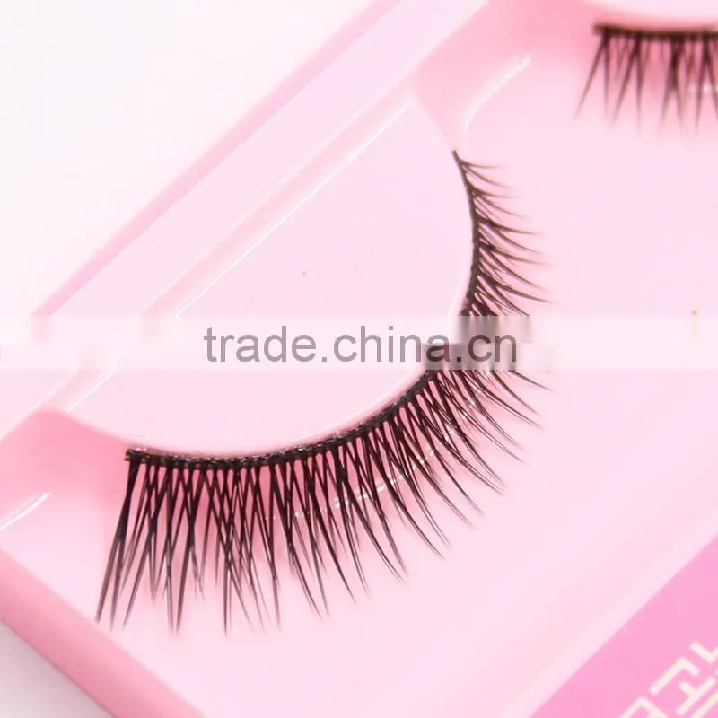 Top quality synthetic eyelashes, cheap factory price for women