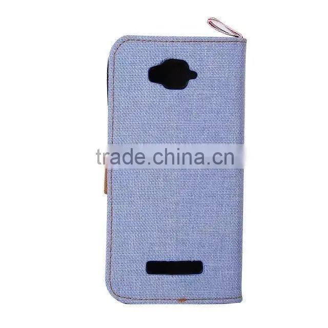 Hot Selling Wallet PU Leather Case Cover For Alcatel One Touch Pop c7