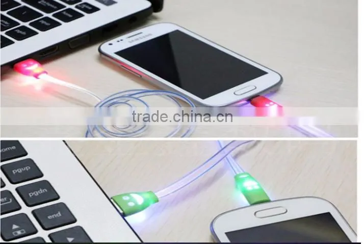1m 3ft Hi Speed Cheap Flat Noodle Led Light Usb Cable For Charging