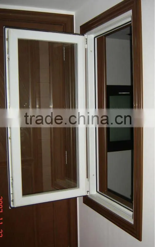 PVC Window with Steel lining