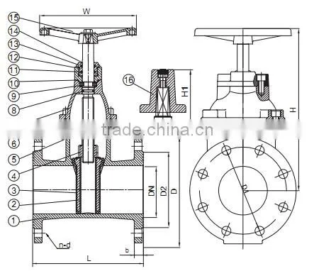 AWWA C515/C509 Gate Valve