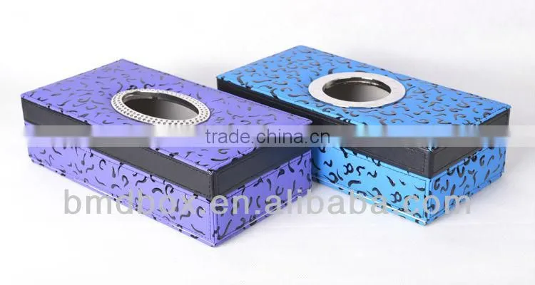 hot selling large size tissue box cover leather