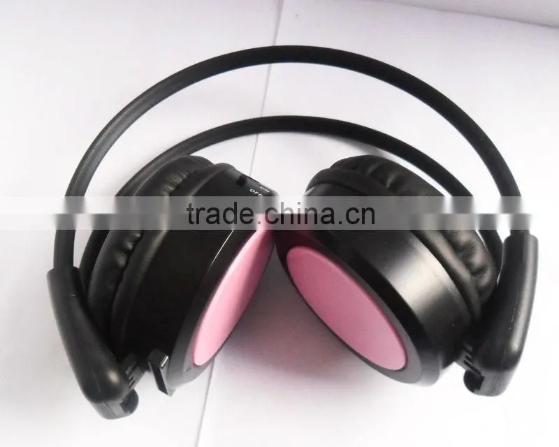 Fashional Wireless headphsets with FM radio and TF card slot