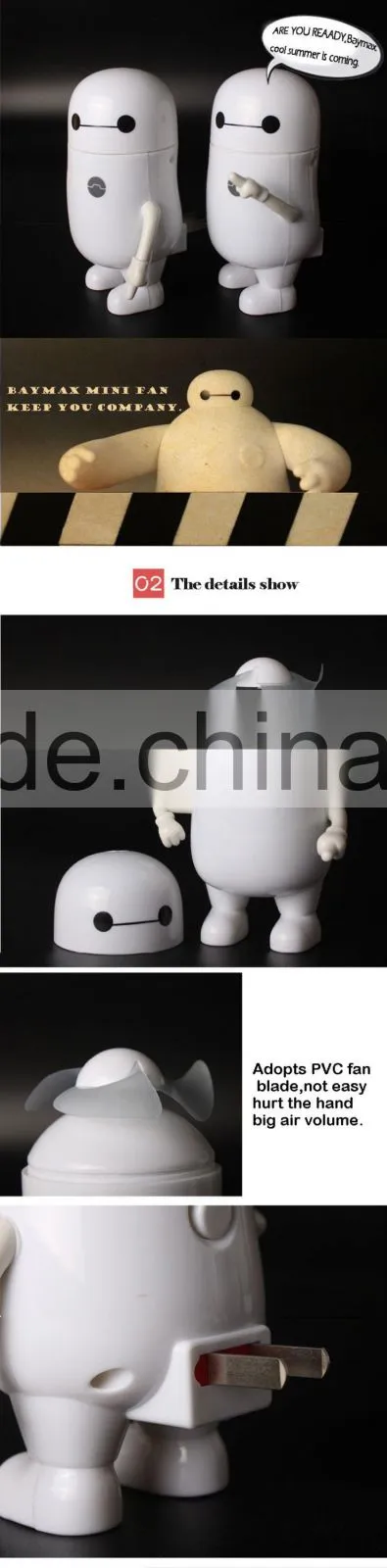Cartoon design 5v DC rechargeable portable mini handheld fan toy