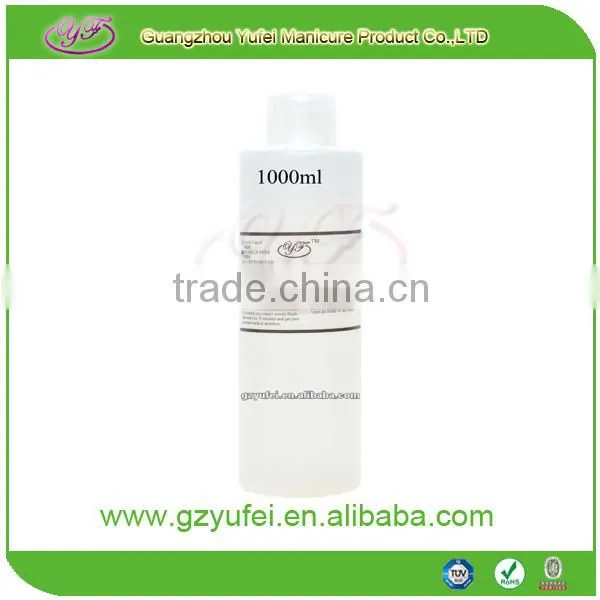 Eco-friendly 120ml/500ml/1000ml nail polish remover liquid