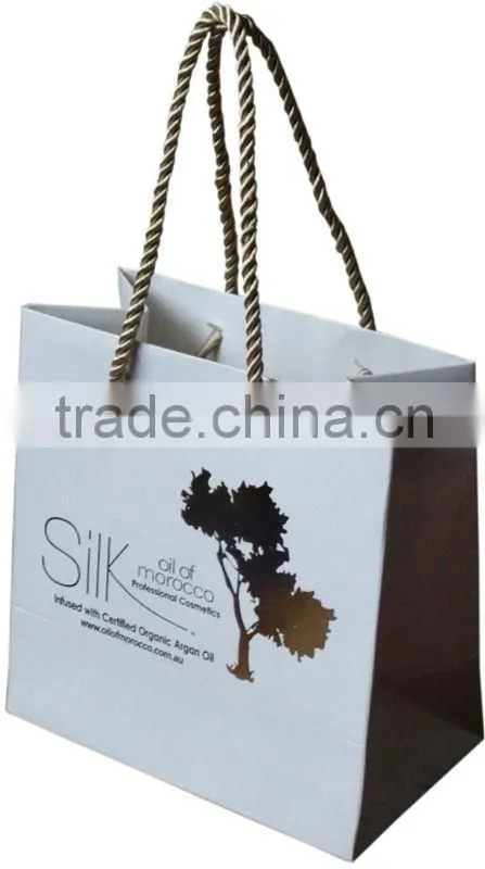 Small paper bag,gilding logo bag,paper gift bag