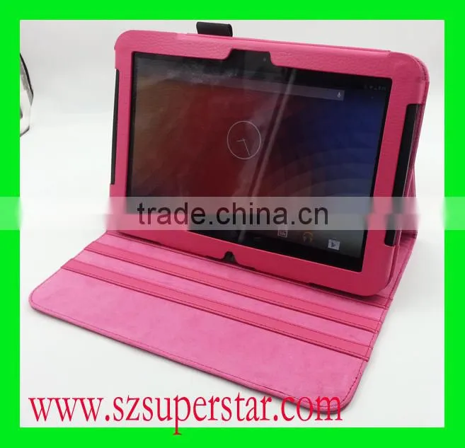 wallet genuine leather for google nexus 10/ nexus 7