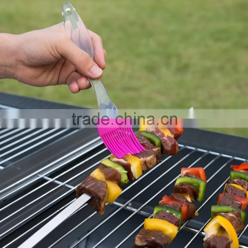 China OEM kitchen wares Pastry Tools Silicone BBQ basting Brush