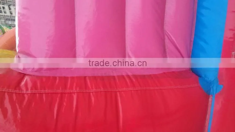 Big size fun inflatable bouncy combo obstacle sport games