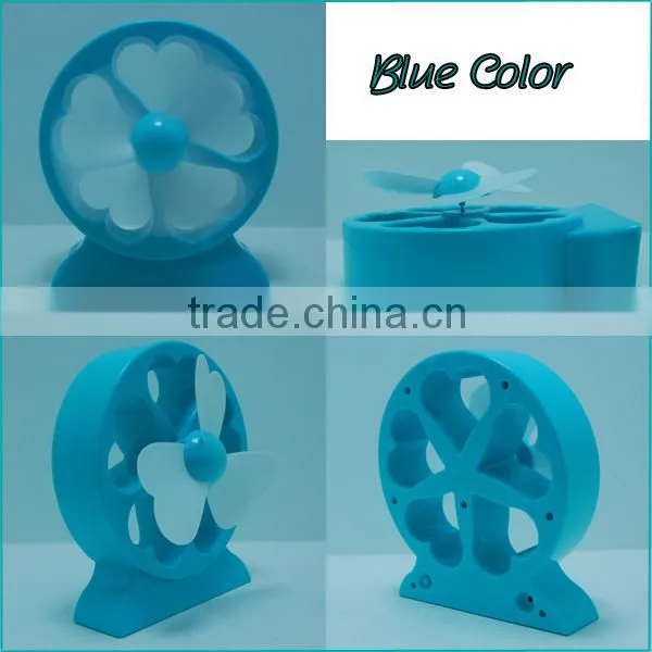 High quality USB cooling Lucky Flower desk fan for notebook, Summer gift,USB table Fan