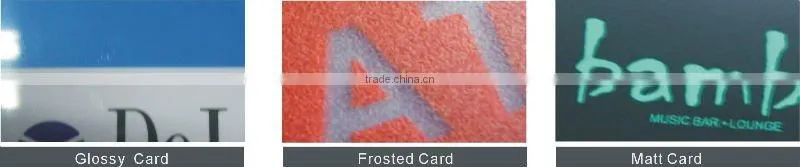 clear transparent pvc business cards