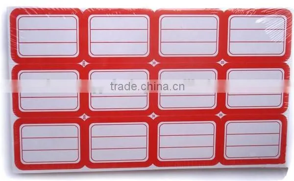 High Quality A4 Blank Label Sheet /Roll with Competitive Price