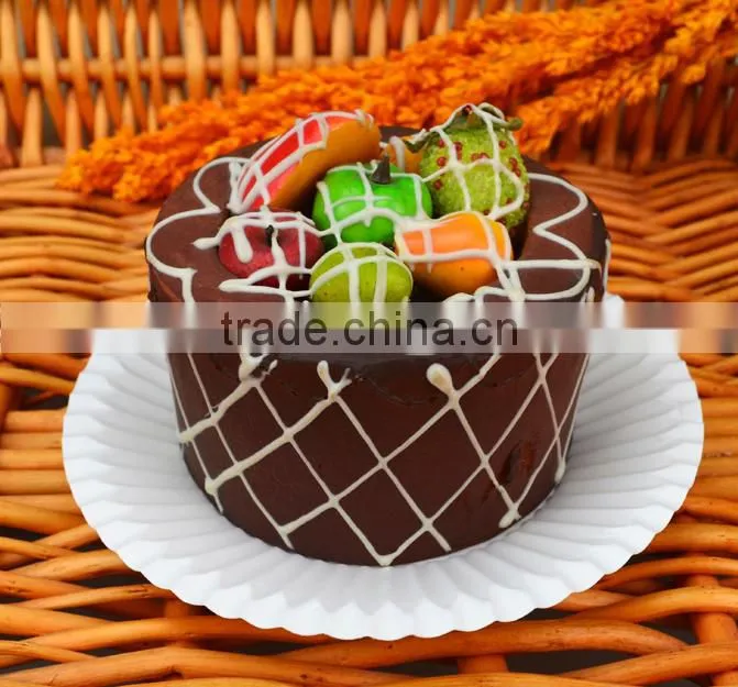 6 inch 8 inch 9inch 7inch white disposable round paper plate for birthday party cakes and Christmas party