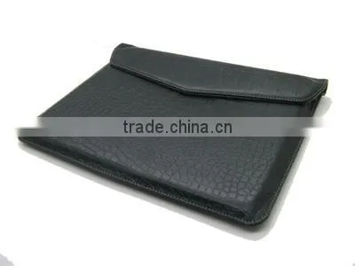 Factory PU leather cover wallet for ipad