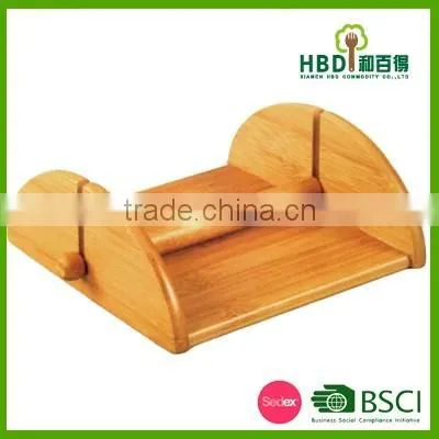Most popular design of bamboo tissue paper holder/wood paper holder