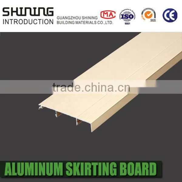 high quality cheap aluminum skirting line baseboard