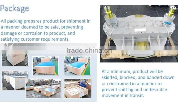 Three phase electric ac motor with gear box for helical gearbox
