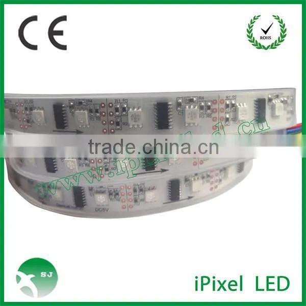 48leds/m Artnet waterproof highlight digital rgb led pixel light strip lpd8806
