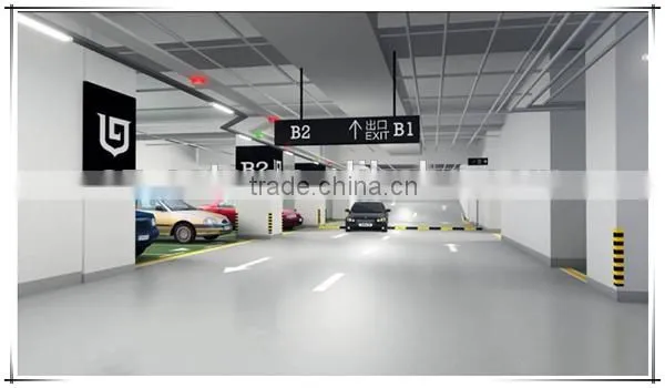 parking guidance system using car detector sensor