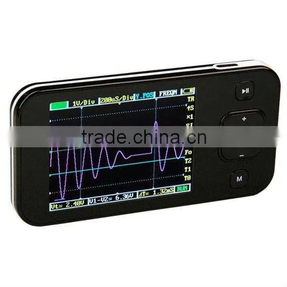 2.8'' Pocket Oscilloscope ARM DSO201 DSO Nano SKD STM32 Pocket-Sized 2Msps