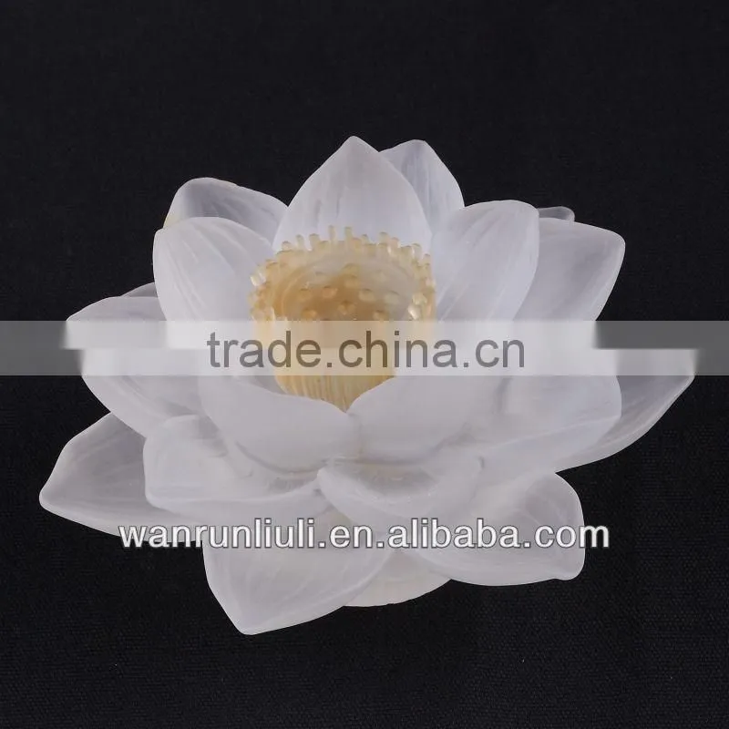 crystal Lotus centerpiece as wedding items for home decoration