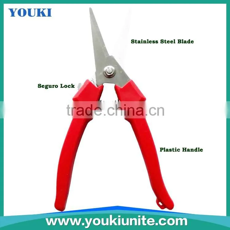 Sharp 8" Stainless Steel Heavy Duty Scissors with Plastic Handle
