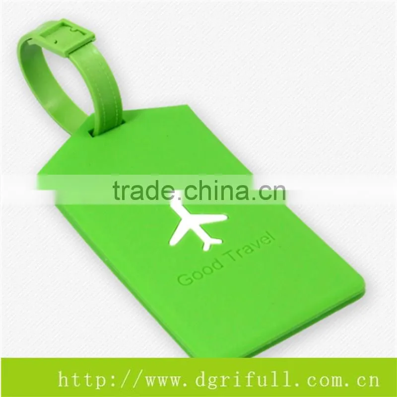 custom design silicone name tag