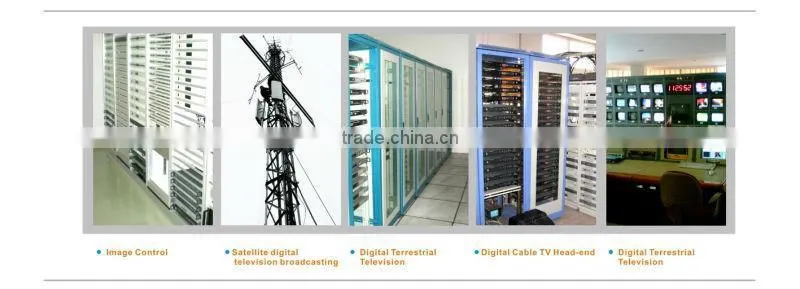 4/8 channel HD MI/ CVBS/ SDI to ISDB-T, ATSC Encoder Modulator