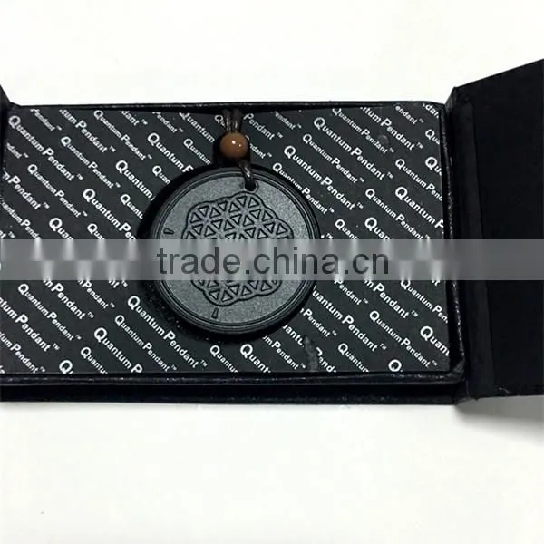 energy stone pendant with card package as gift to friends