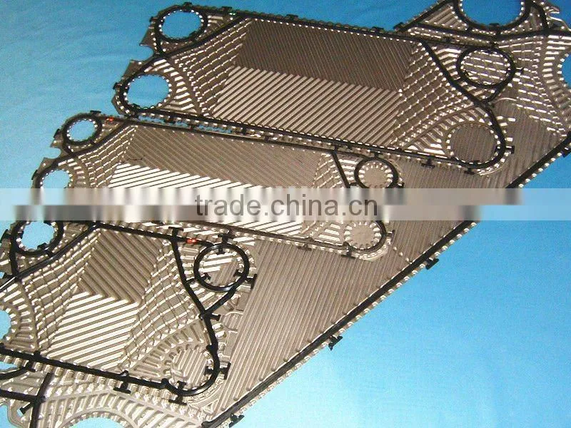 Vicarb V13 related titanium plate for heat exchanger