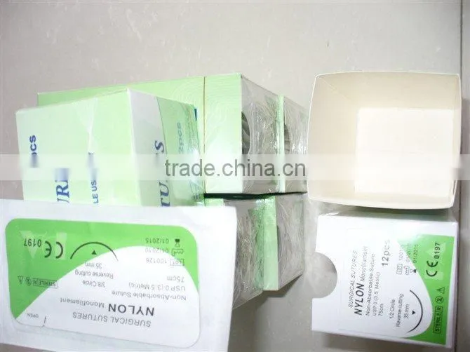 Nylon Monofilament Suture With Needle