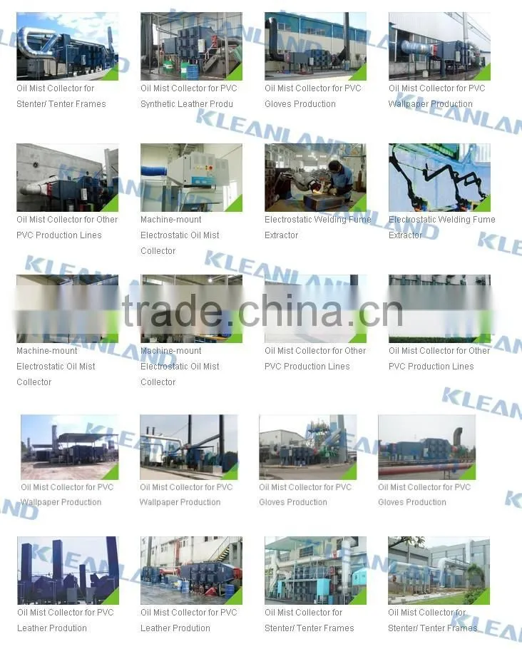 Textile Exhaust Fume Electrostatic Collector