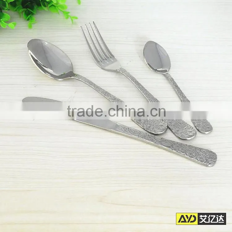 Food Grade! kinds of stainless steel spoon
