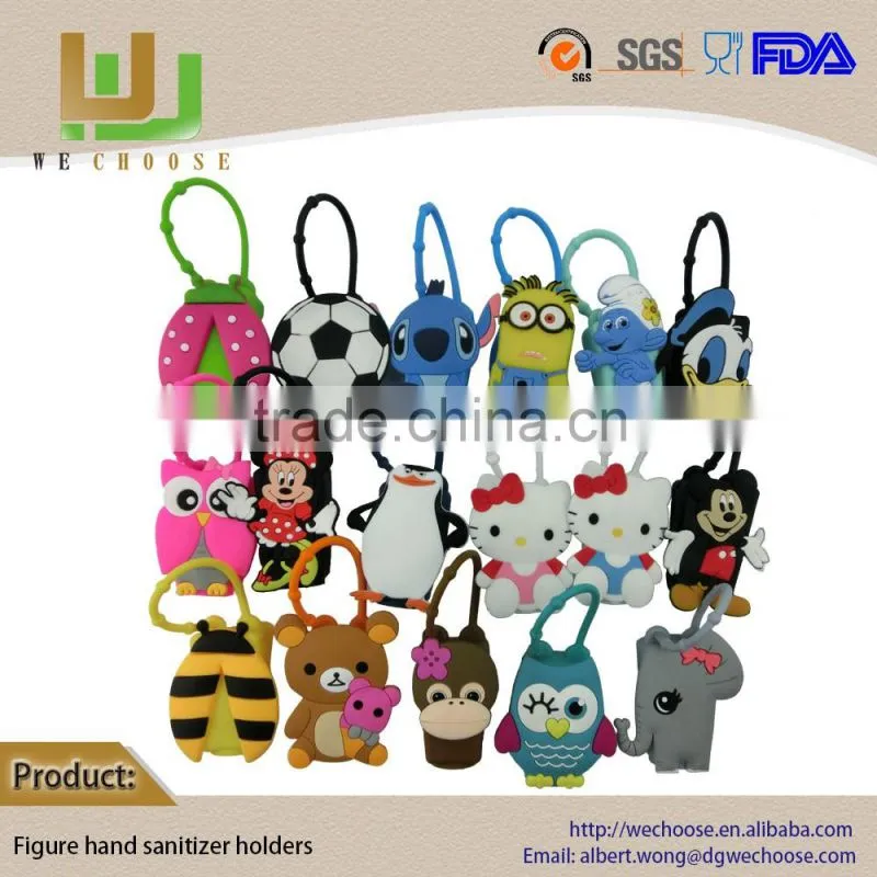 TV character hand sanitizer bottle holder