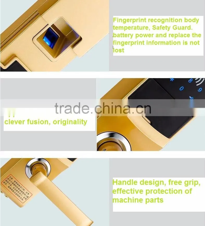 hotel door lock system price self locking door lock with remote control optional