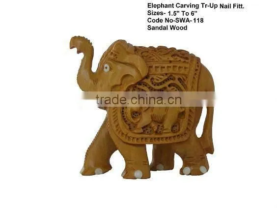 sandalwood carvings/sandalwood elephant