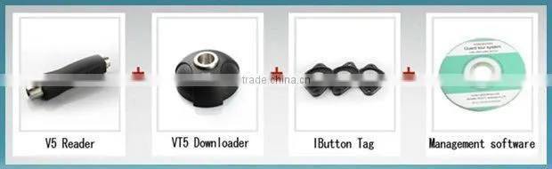 Shockproof Large Storage Ibutton watchman managing scanner