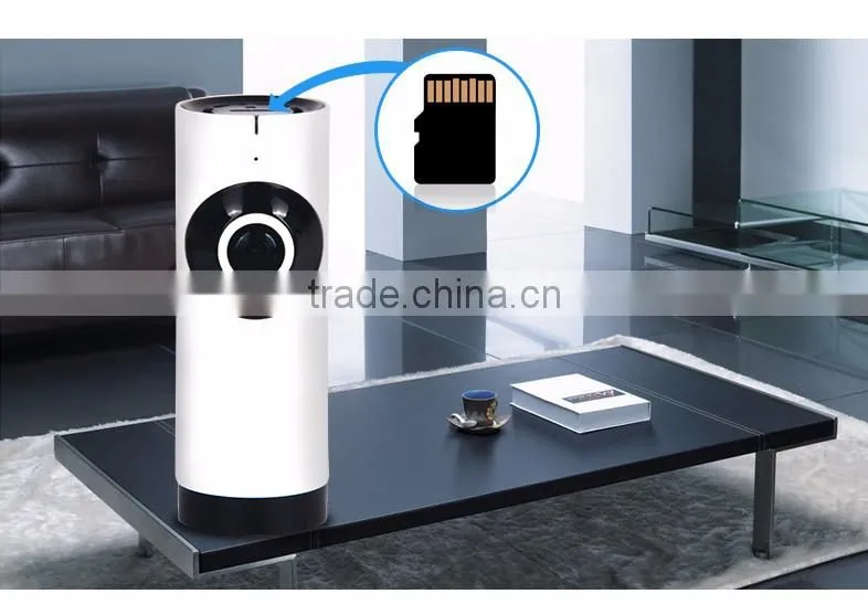 720P HD 360 degree fisheye Wireless IP Panoramic CCTV Camera