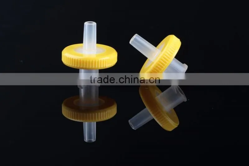Syringe Filters of PVDF, PES, MCE, Nylon, PTFE Membranes