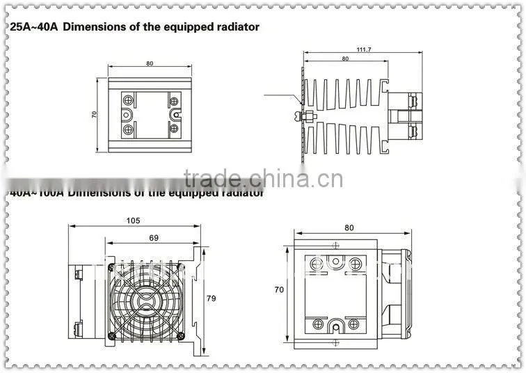 SSR 5A/SSR10A/SSR 20A/SSR 30A/SSR 40A/SSR 50A/SSR 60A/SSR 80A/SSR 100A